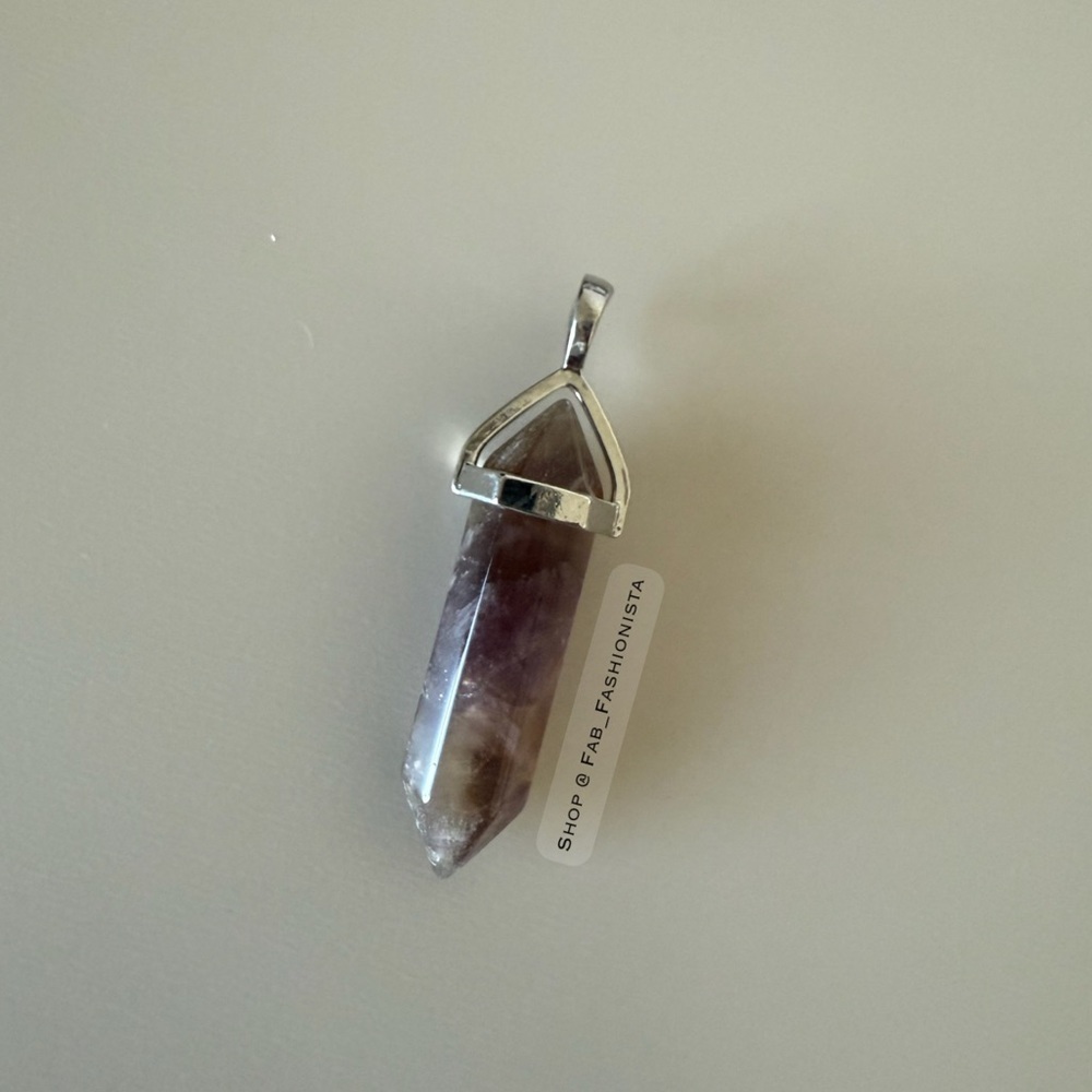 Amethyst Crystal Pendant